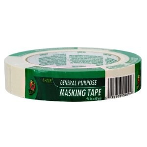 Duck Brand 1-inch General Purpose Masking Tape