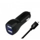 Overtime 2.1 Amp Micro USB Car Charger