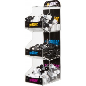 Get Power 130pc 3 Tier Counter Display