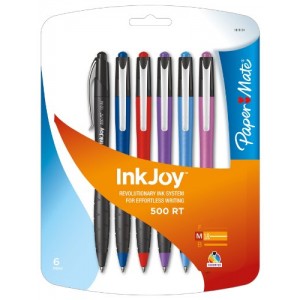Paper Mate Ink Joy Color Ballpoint Pens 6pk