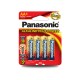 Panasonic AA 4PK Alkaline Plus Power Batteries