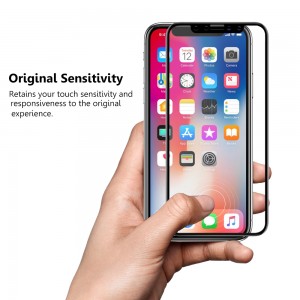 iPhone X Premium Boardered Tempered Glass Screen Protector