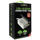 ReJuice 2 USB + 3 AC Desktop Charger